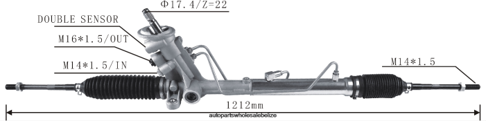 XJ0H2421 VOLKSWAGEN Power Steering Rack 6R1423055D - Wholesale Automotive Spare Parts